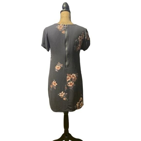 Vici Mini Dress Floral Gray Pink Wedding Guest Event Special Occasion Sz Medium - Picture 2 of 11